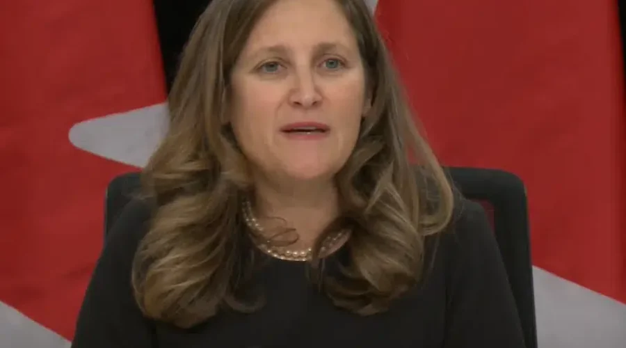 Minister Freeland to have special meeting Friday over Albertas proposal to pull out of CPP