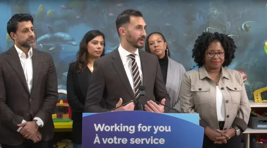 stephen-lecce-ece-announcement-screen-capture-via-ontario-works-youtube Ontario is launching a new child care workforce strategy