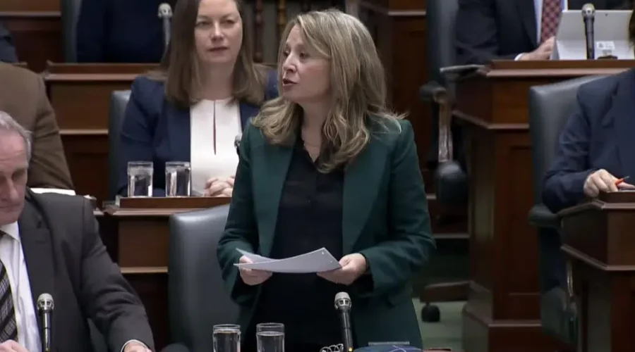 marit-stiles-at-queens-park-on-feb-23-2023 NDP seeks measures that address cost of living