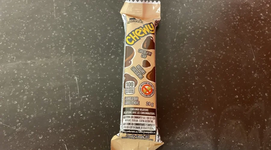 Large Quaker brand granola bar, cereal recall