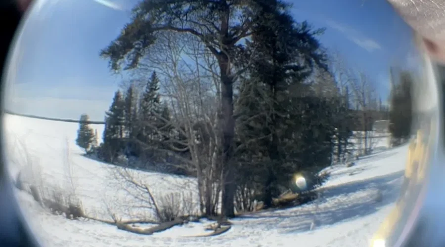Wabigoon Lake Area Through A Crystal Ball