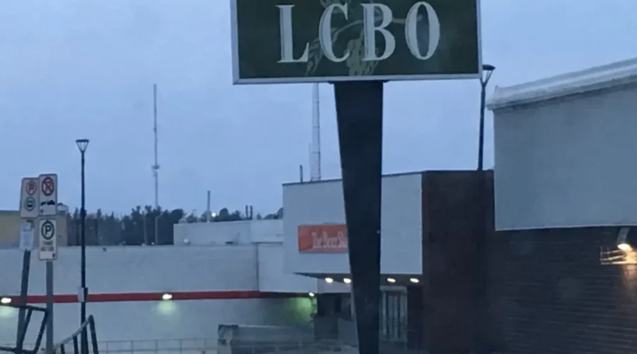 lcbo-sign-kenora LCBO workers vote to strike as of July 5th