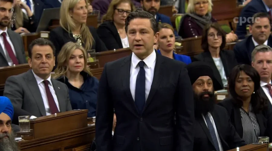 pierre-poilievre Conservative leader reprimanded for calling Trudeau a ‘wacko’