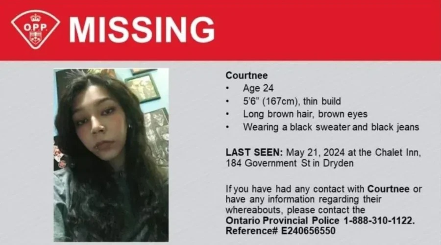 OPP searching for a missing Dryden woman