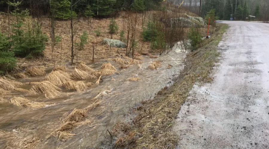 ditch-rainfall Dryden gets over twice the amount of rain in May