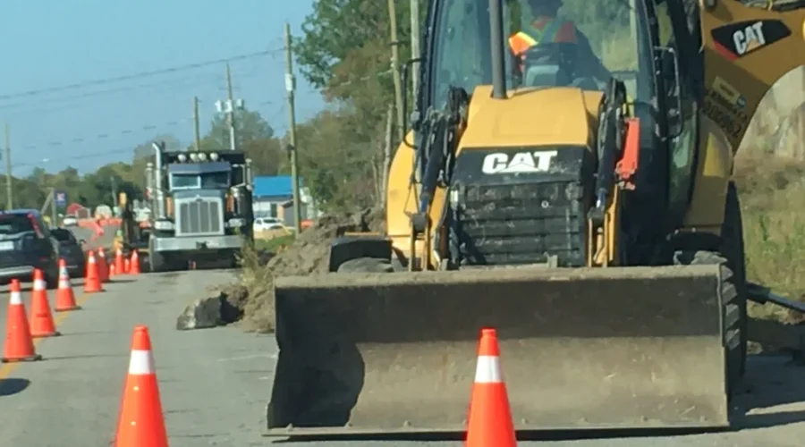 Construction season begins in Dryden