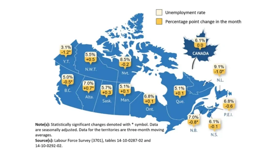 statistics-canada-april-2024-job-numbers Canada adds 90K jobs, unemployment rate unchanged