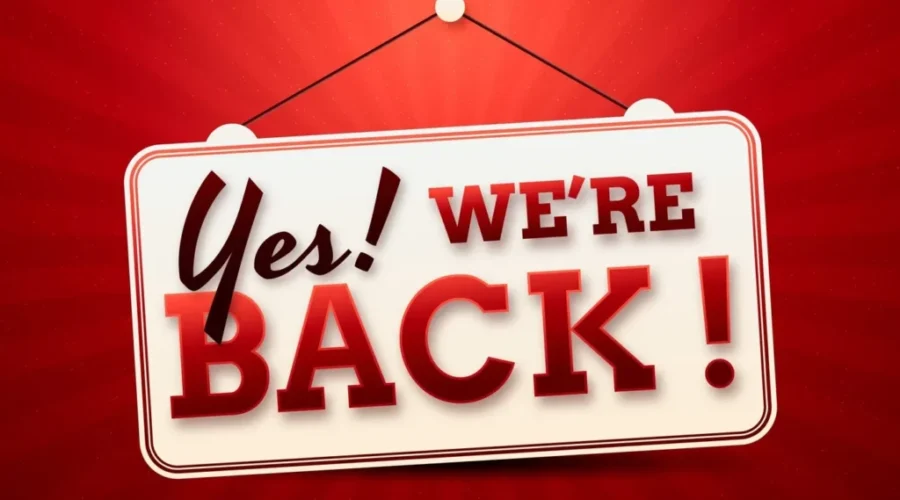 We’re Back On Social Media!!