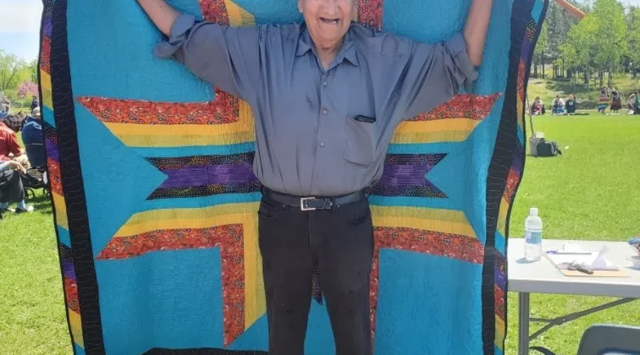 Roy Napish Sr. presented Building Bridges Award