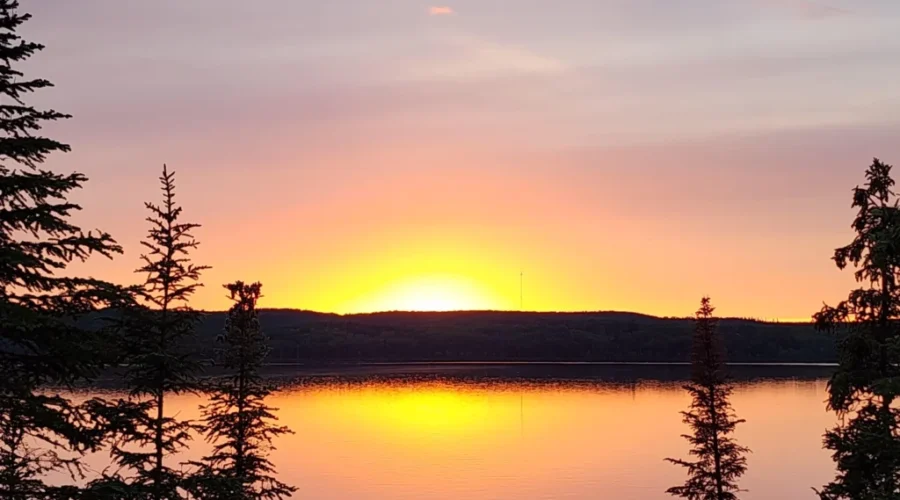 Sunset over Pelican Lake – Sioux Lookout