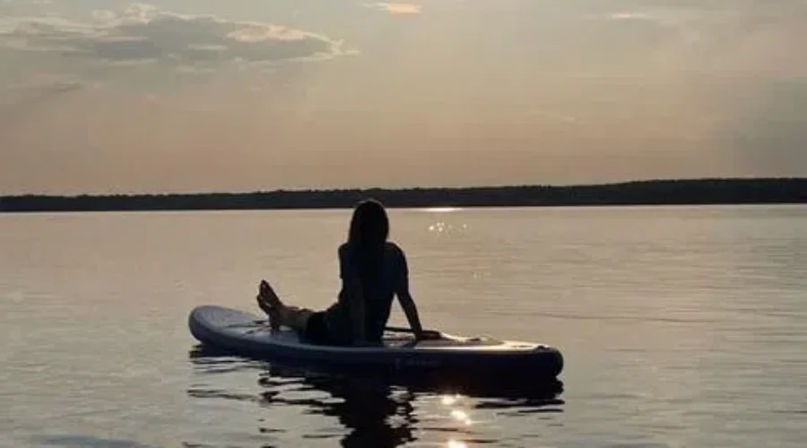 Paddleboarding On Thunder Lake