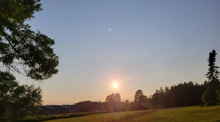 Sunset Over Cedar Bay