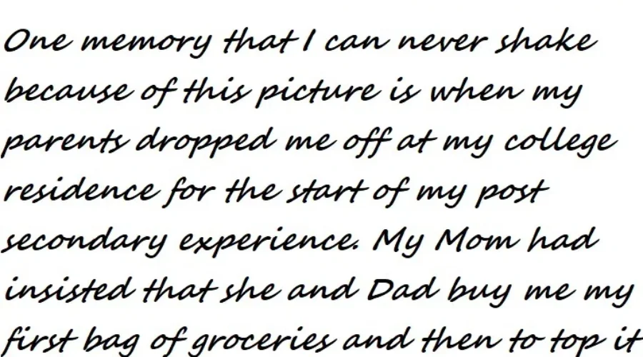 ‘Back To School’ Memory