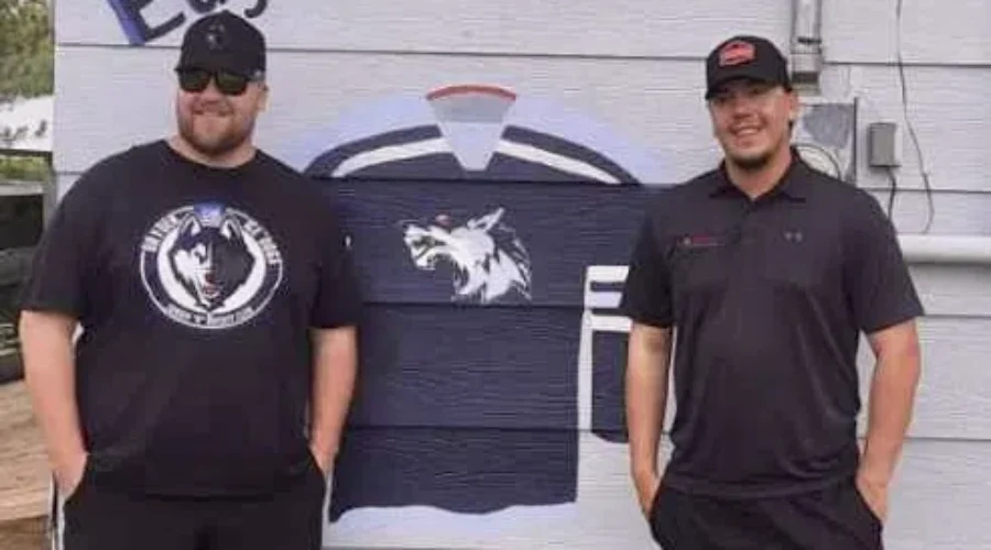 Ice Dogs Visit Eagle River Wall of Fame