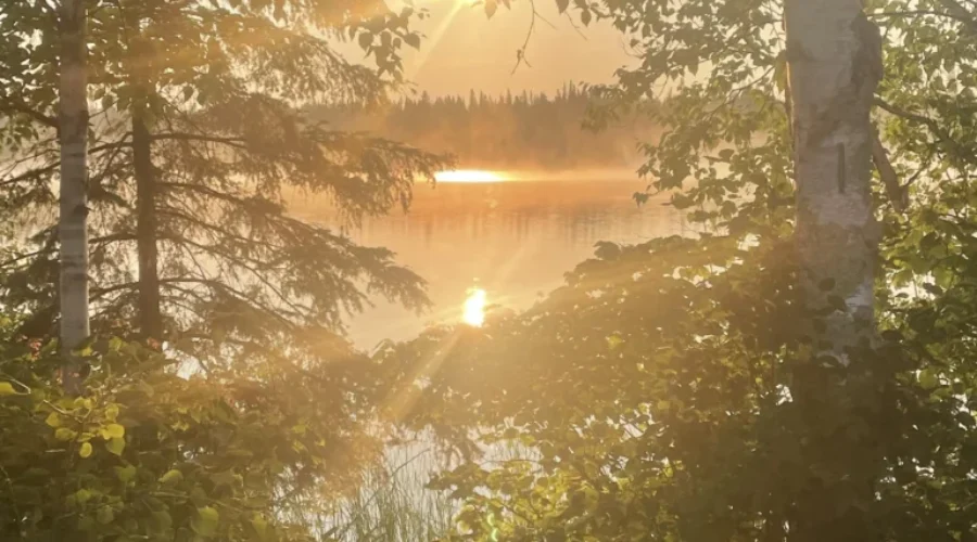 Sunrise At Jackfish Lake