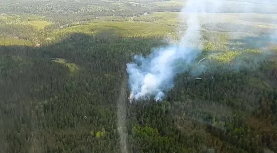 red-lake-forest-fire Wildfire season starting to heat up