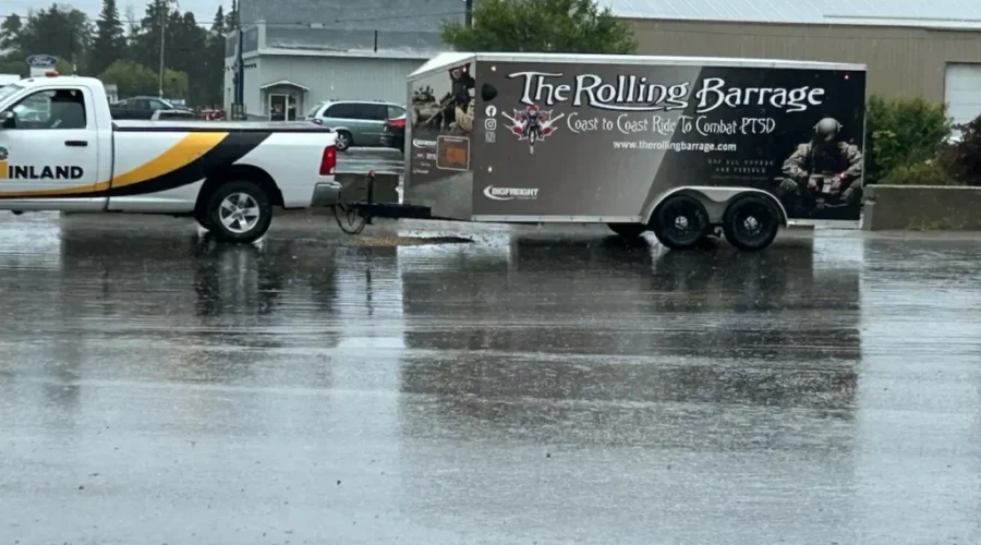The Rolling Barrage rolls through Dryden!