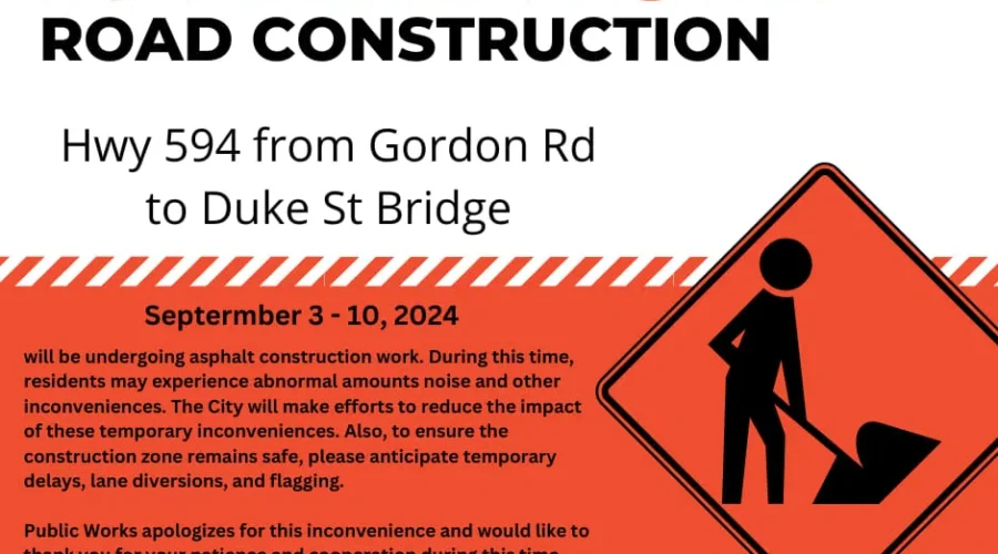 ROADWORK & POSSIBLE NOISE – Dryden