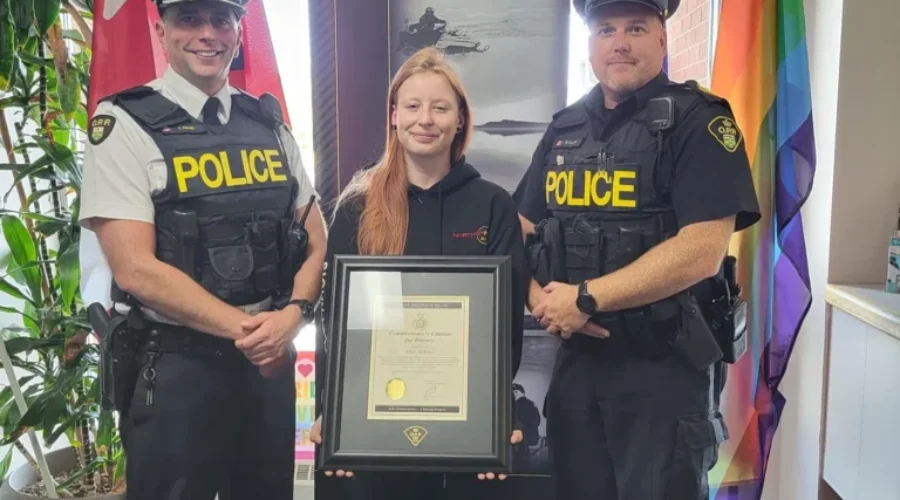 OPP honours northwestern Ontario resident posthumously