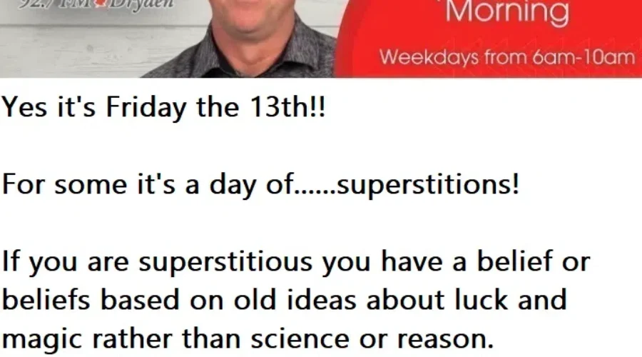 Superstitions – Friday The 13th