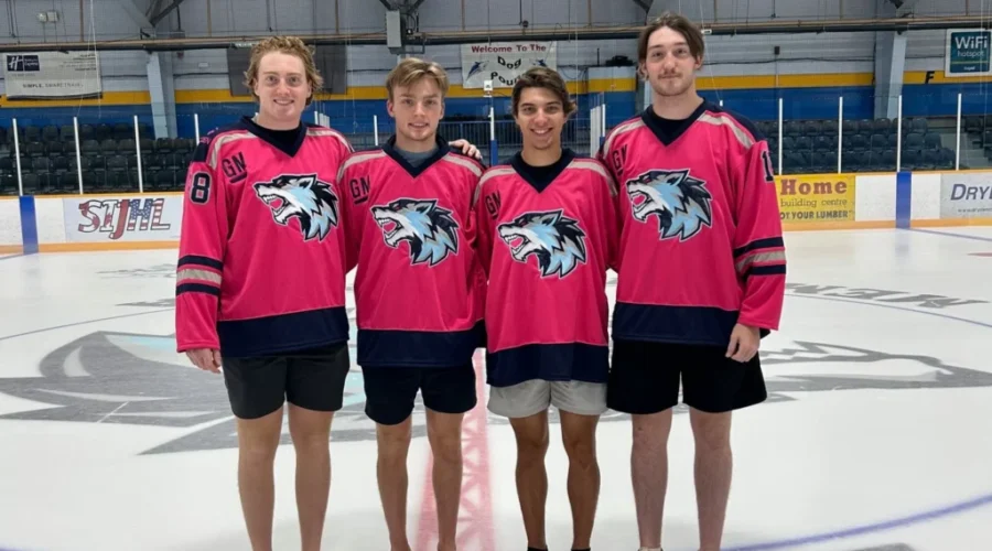 Ice Dogs ready to Pink the Rink