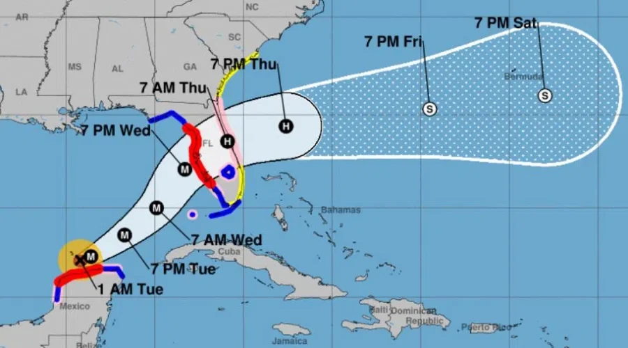 Residents told to leave as central Florida prepares for another powerful hurricane