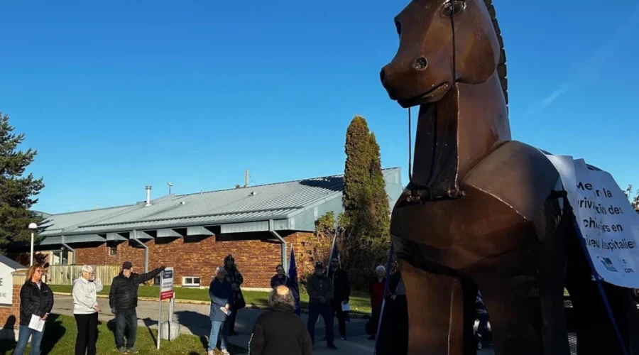 Trojan horse visits northwestern Ontario