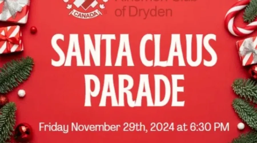 Dryden Kinsmen Santa Claus Parade 2024 (INTERVIEW)