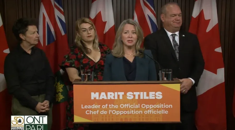 marit-stiles-nov-18-2024 NDP promotes need for new deal with municipalities