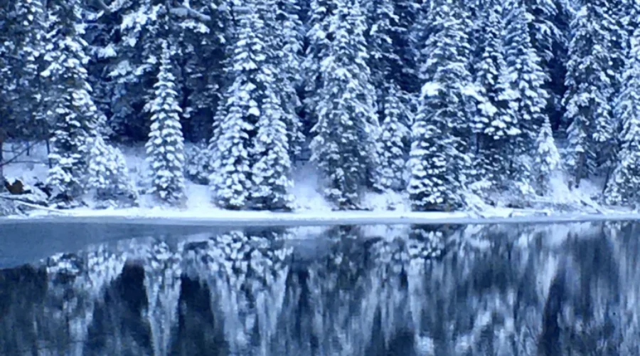 Winter Reflection – Eagle River