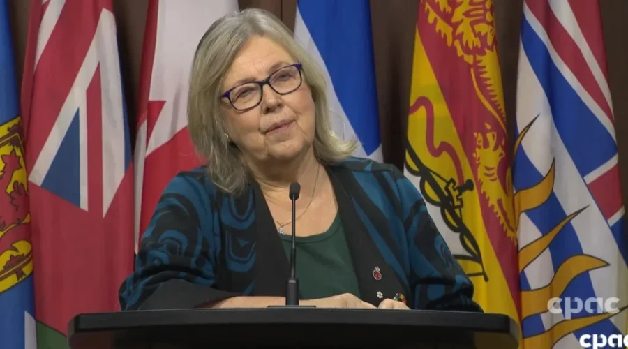 elizabeth-may-cpac-jan-3-2025 May encourages united front in dealing with Trump