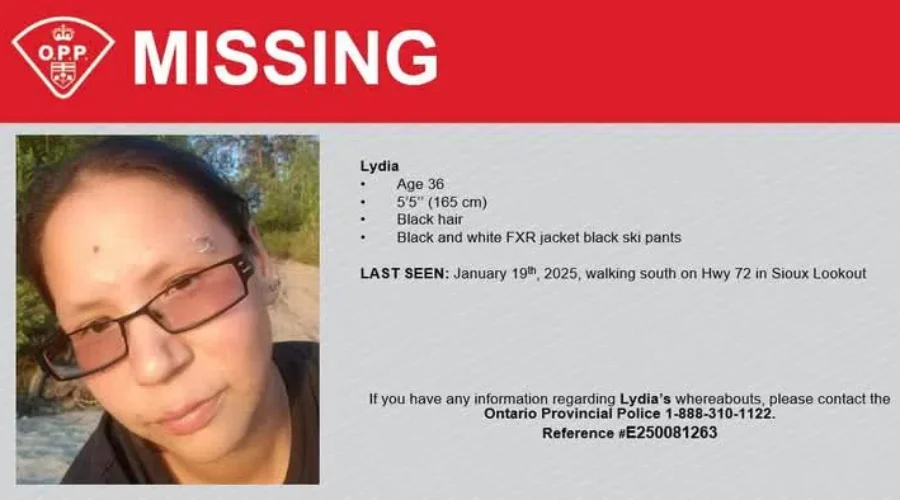 Sioux Lookout OPP searching for missing woman