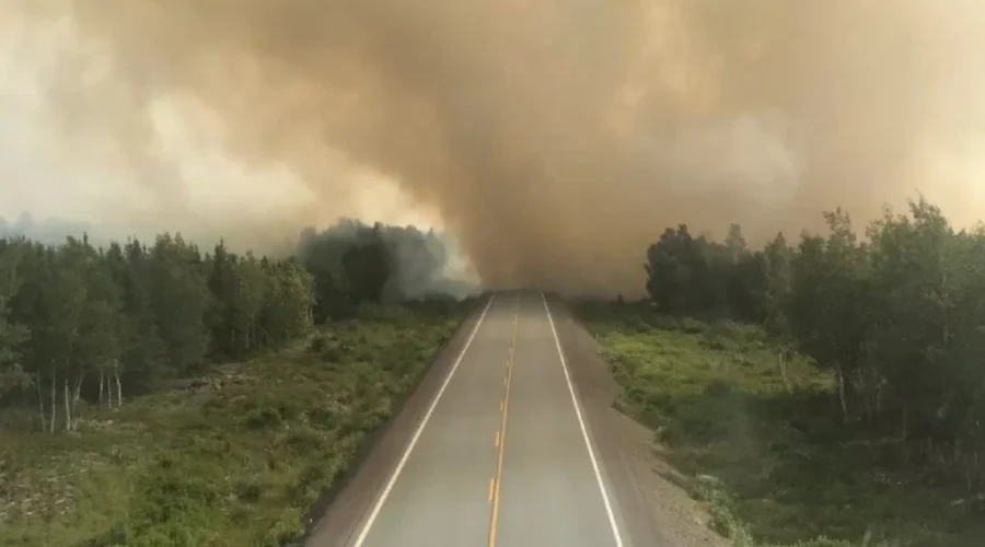 bay-despoir-highway Blair: 2023 Canada’s worst wild fire season