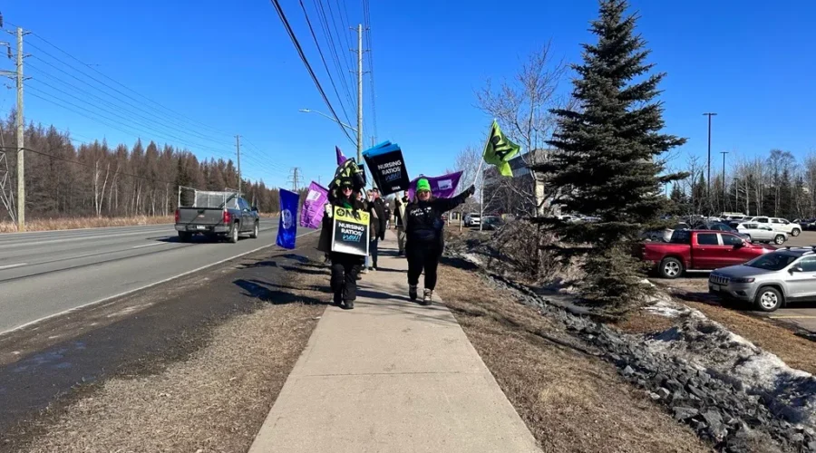 Ontario nurses rally for improved nurse to patient staffing ratios