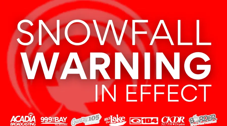 snowfall-warning-acadia Snowfall warning now issued for northwestern Ontario