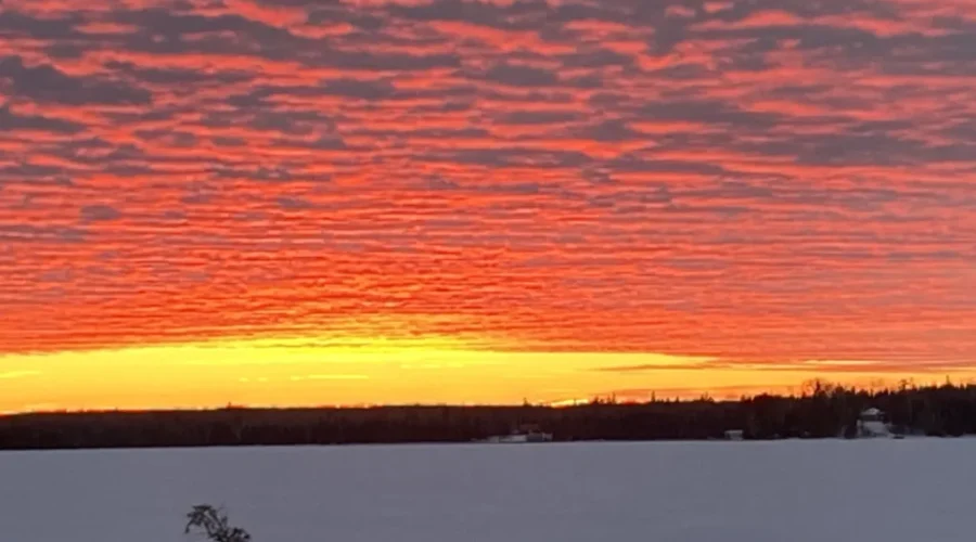 Sunset Over Eagle Lake