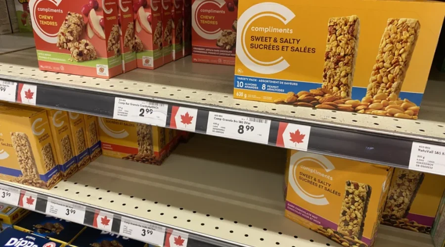 canadian-products-on-store-shelve-march-25-2025-scaled-1 NDP seeks labeling of Ontario-made/Canada-made products at grocers