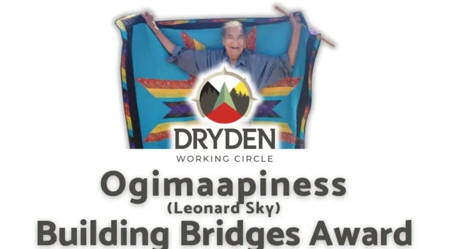 leonard-skye-building-bridges-award Alyssa Donais presented the Building Bridges Award