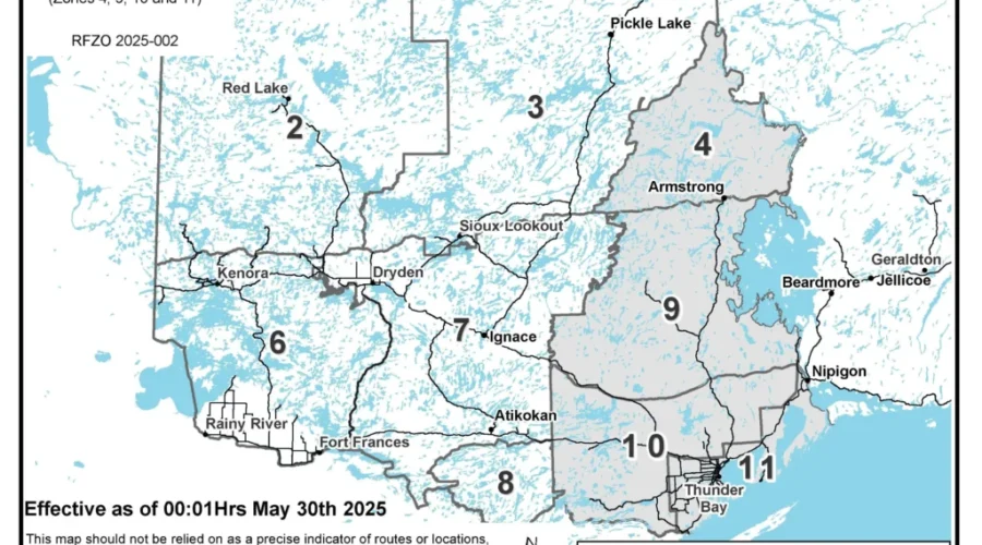Restricted Fire Zone being expanded eastwards