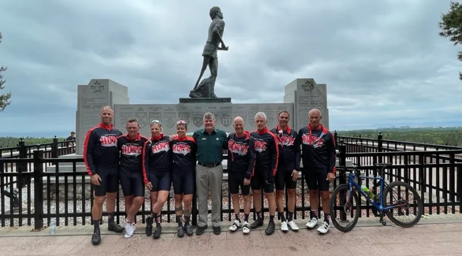 Terry Fox Ride of Hope reaches halfway point in Thunder Bay