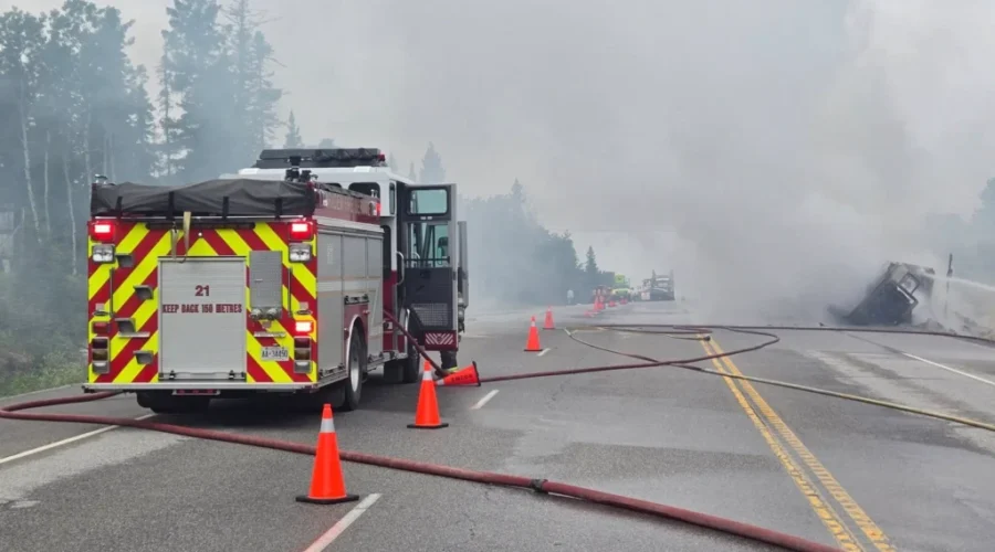 UPDATED: Charges laid after fiery Highway 17 crash