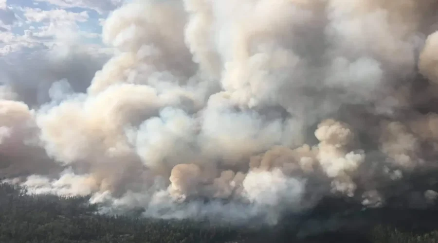 12:05 pm July 10th: Red Lake Forest Fire Update