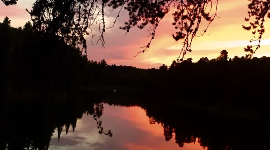 Saturday Sunset over Eagle Lake