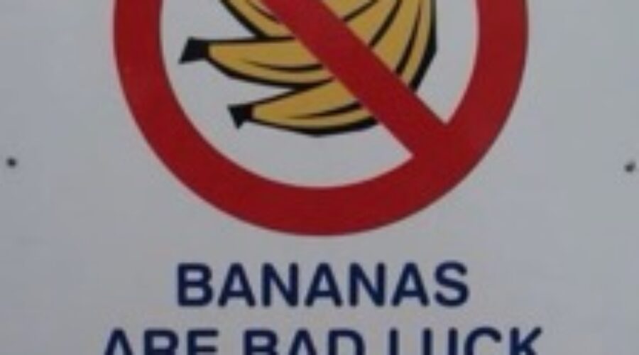 No Bananas In The Boat!!