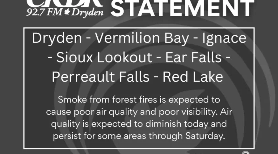 UPDATE: Special Air Quality Statement – August 1st, 2025