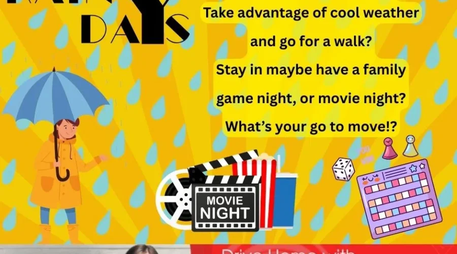 Rainy, Gloomy Day Go-To’s!