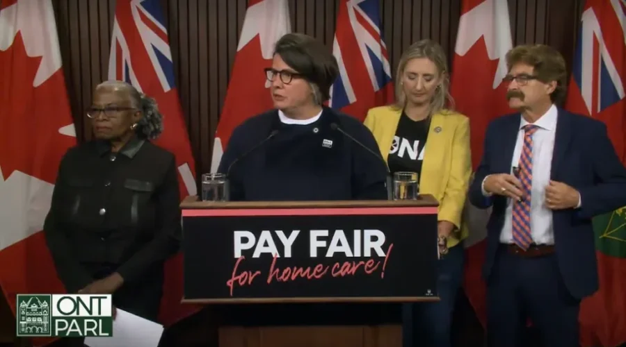 Wage parity sought for V.O.N. nurses