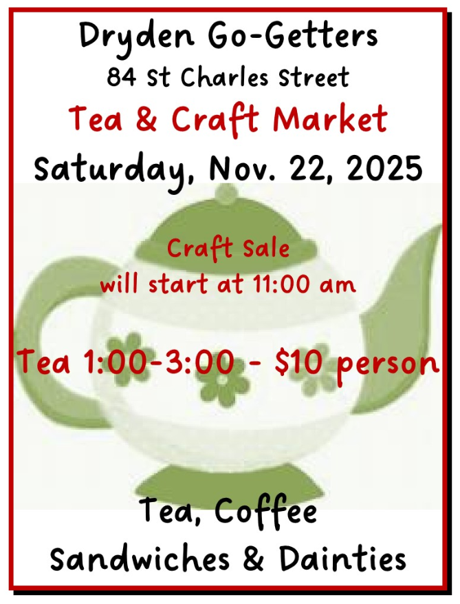 Go Getters Tea and Craft Sale