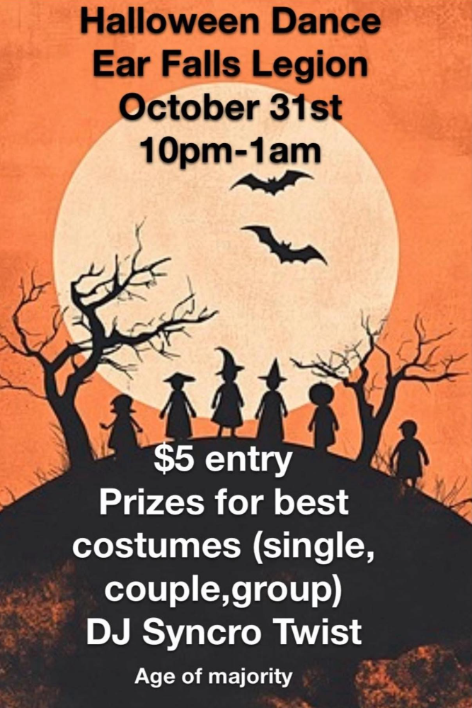 Halloween dance ear falls