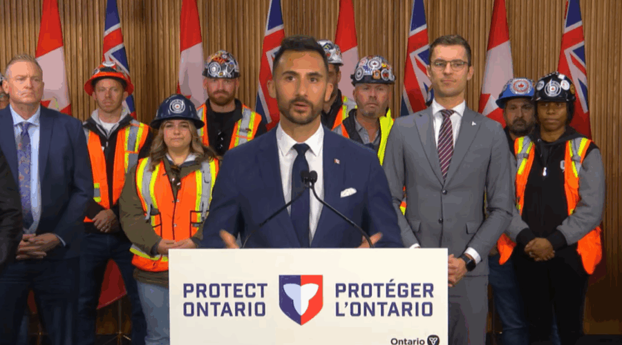 Stephen Lecce Oct 29 2025 Frontier Lithium selected to go through One Project, One Permit process